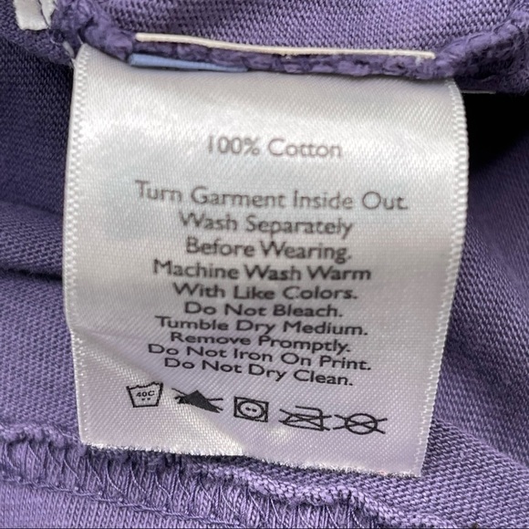 Eddie Bauer Polo Purple Island Wash Golf Outdoor Preppy Hiking Office Summer - Picture 11 of 14